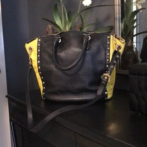 Oryany Brand Studded Satchel